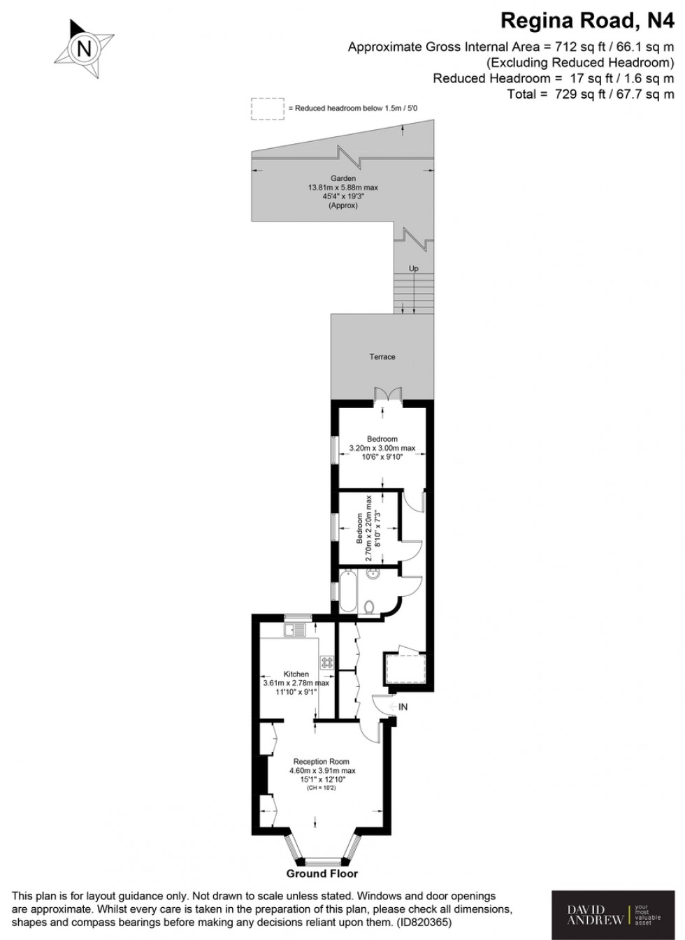 Floorplan for Regina Road N4 3PP