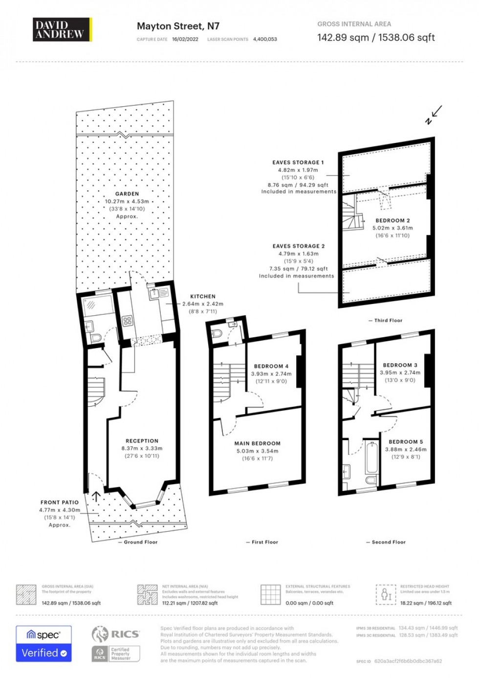 Floorplan for Mayton Street, N7 6QP