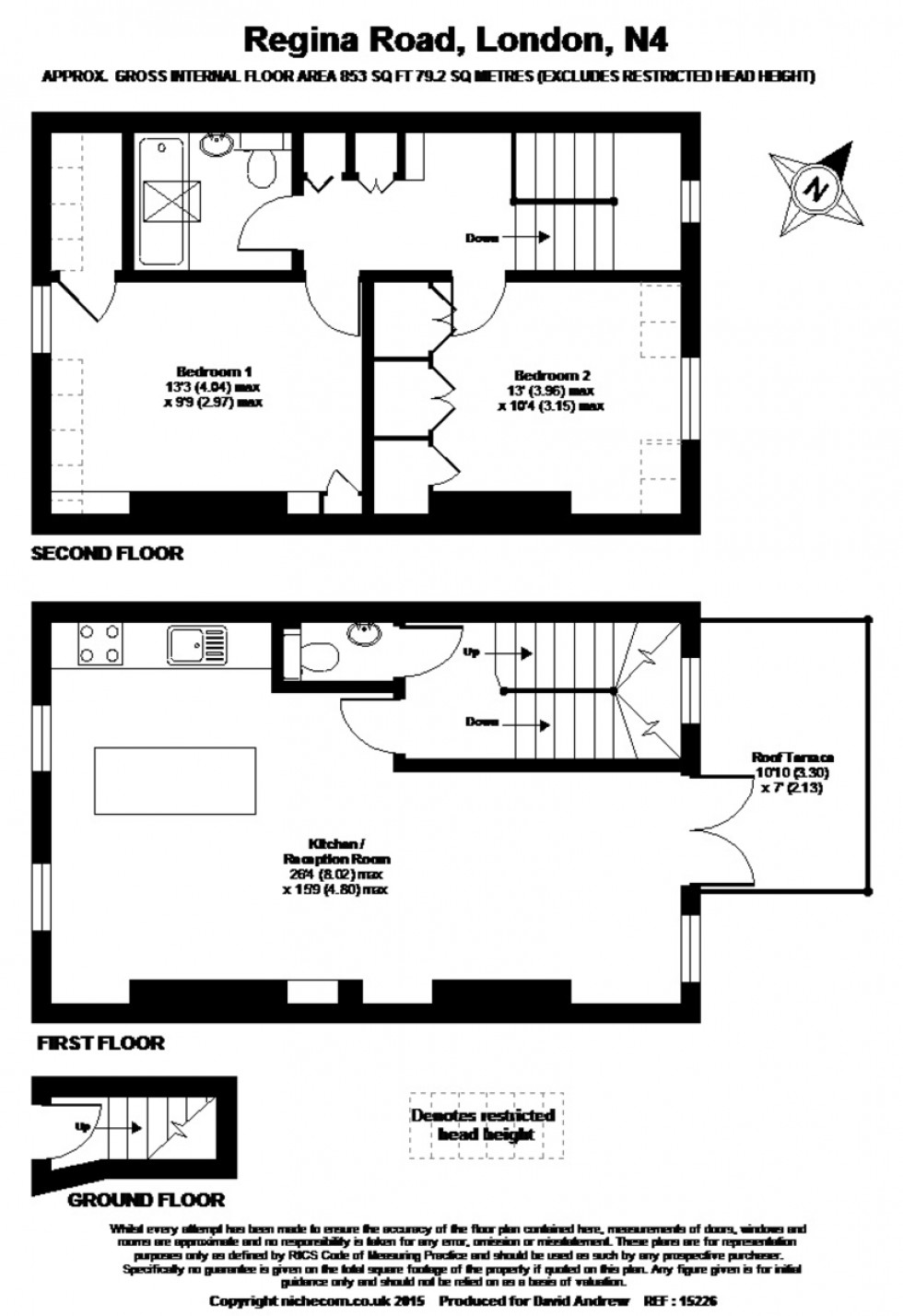 Floorplan for Regina Road N4 3PP