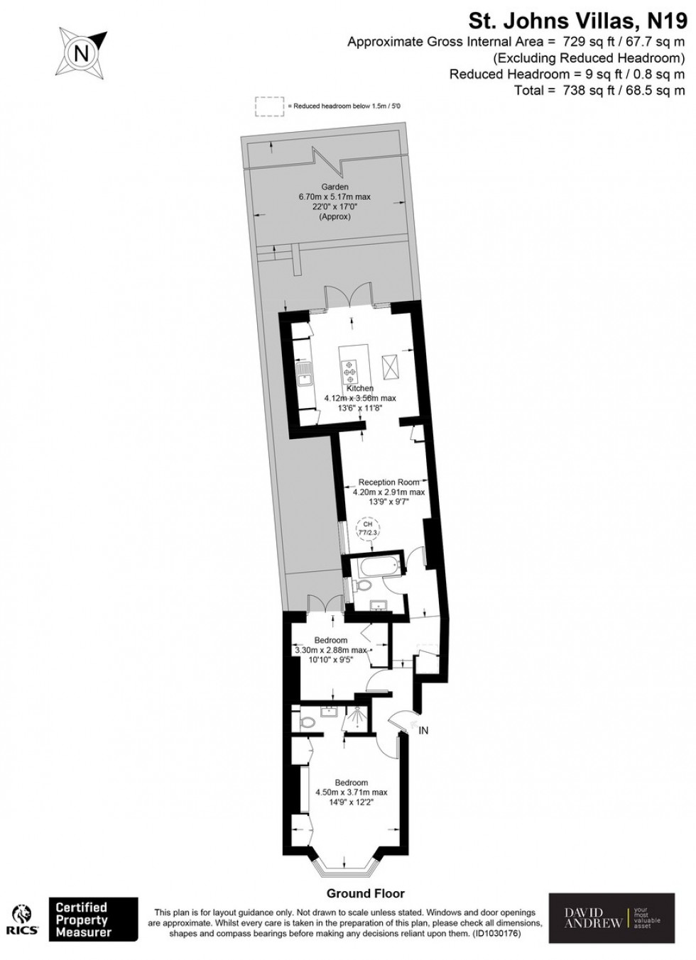 Floorplan for St. John's Villas, N19 3EE