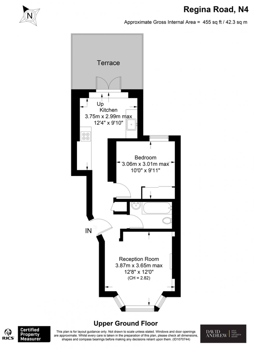 Floorplan for Regina Road N4 3PP