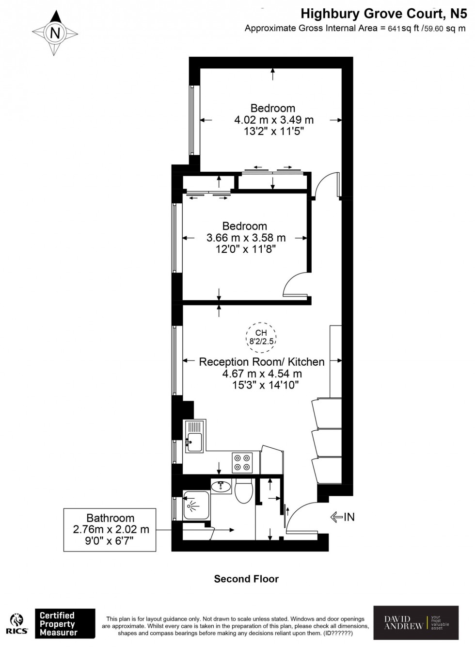 Floorplan for Highbury Grove, Highbury Grove Court Highbury Grove, N5
