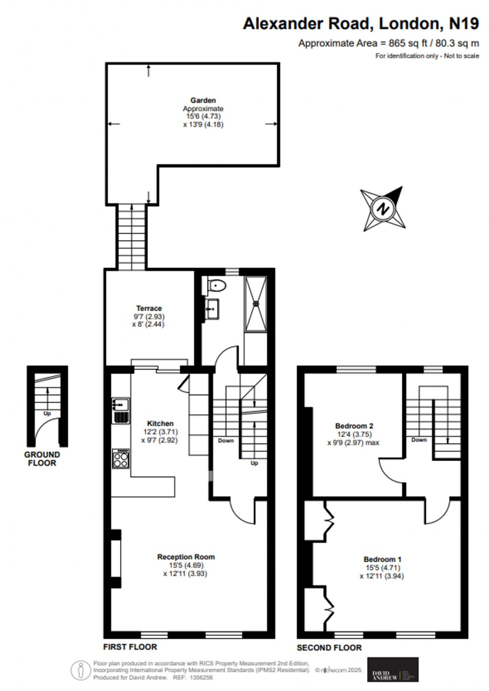 Floorplan for Alexander Road, 77 Alexander Road, N19