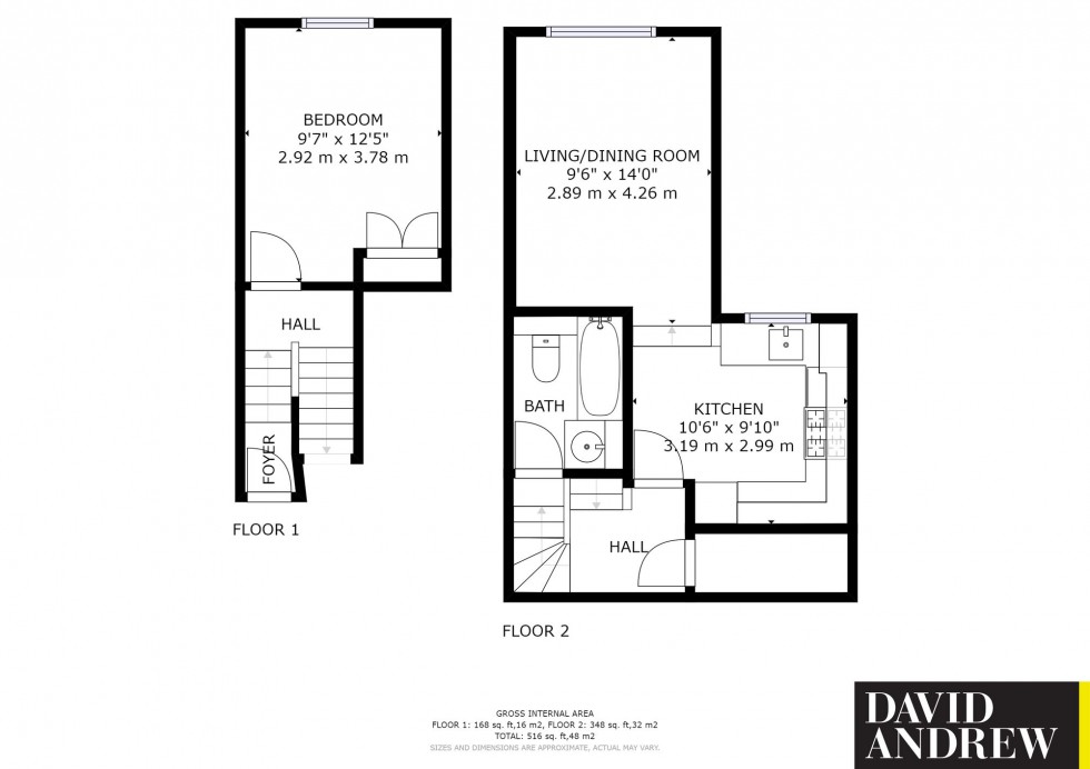Floorplan for Reighton Road, London, E5