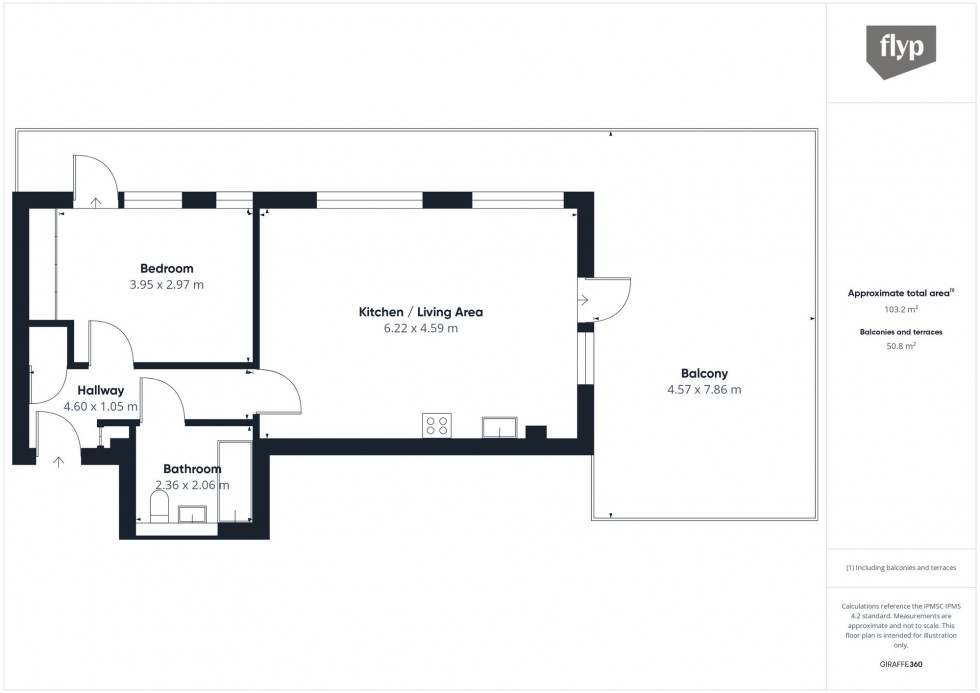 Floorplan for Seven Sisters Road, London, N4