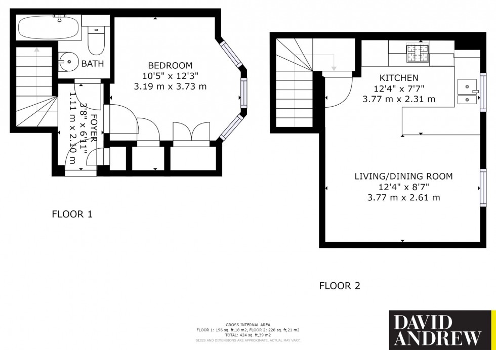Floorplan for Reighton Road, London, E5