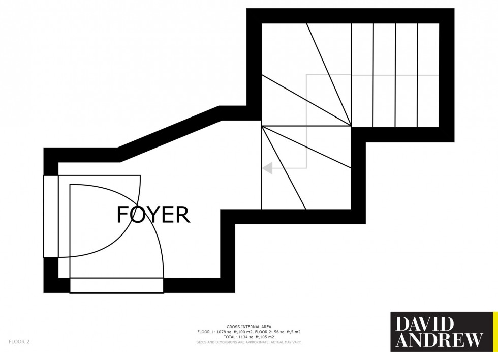 Floorplan for Gloucester Drive, London, N4