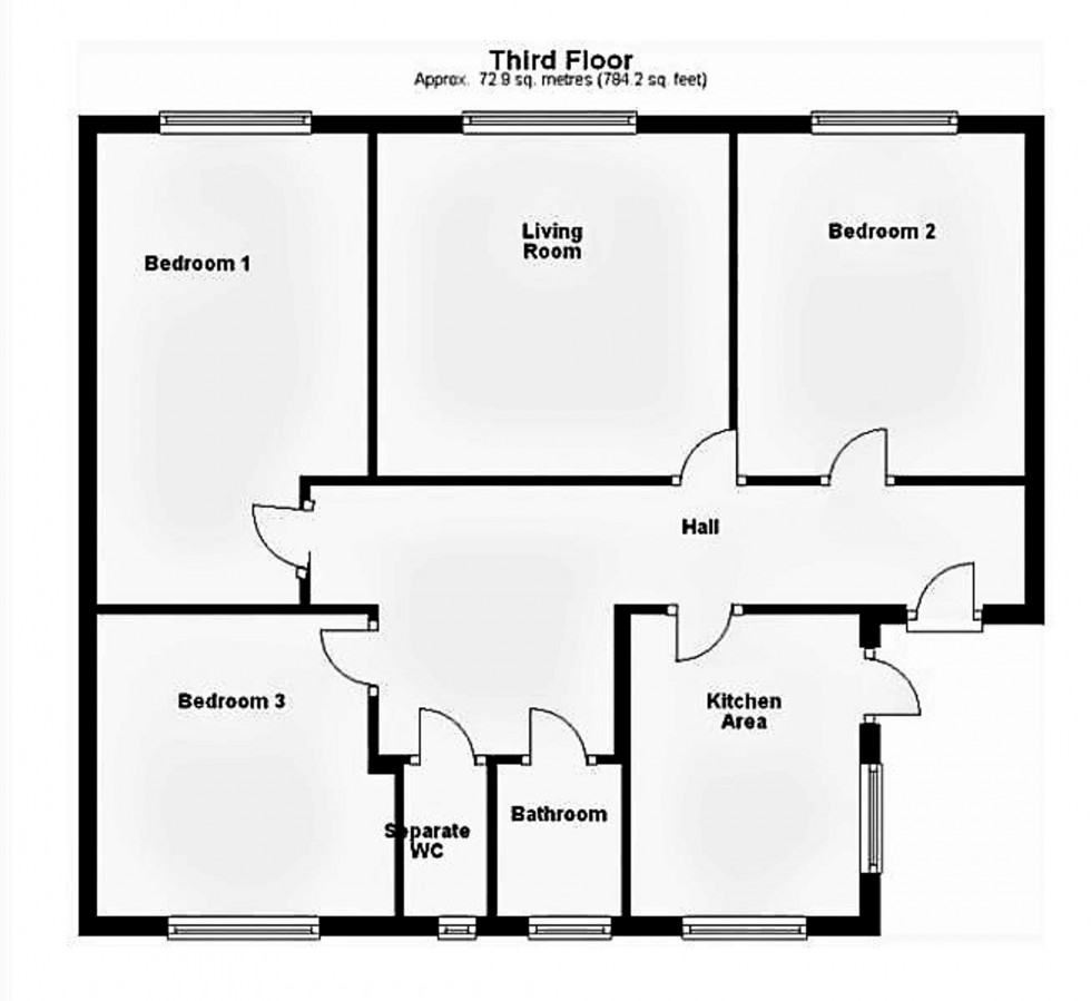 Floorplan for Stroud Green Road, Charter Court Stroud Green Road, N4