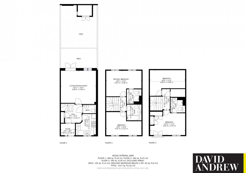 Floorplan for Old Forge Road, London, N19