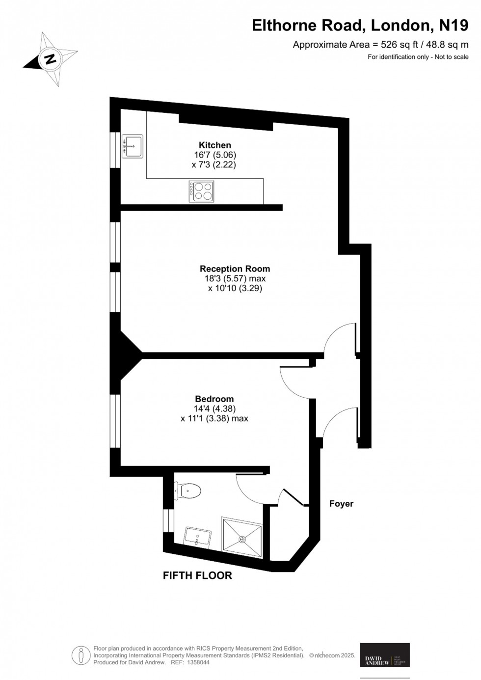 Floorplan for Elthorne Road, Elthorne Court Elthorne Road, N19