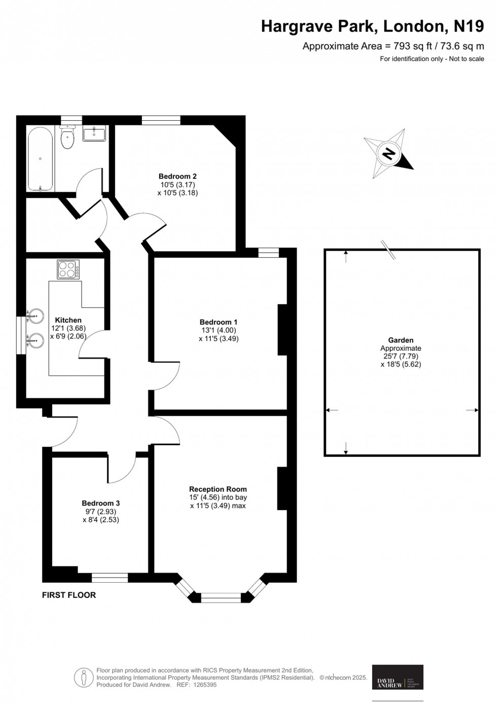 Floorplan for Hargrave Park, London, N19