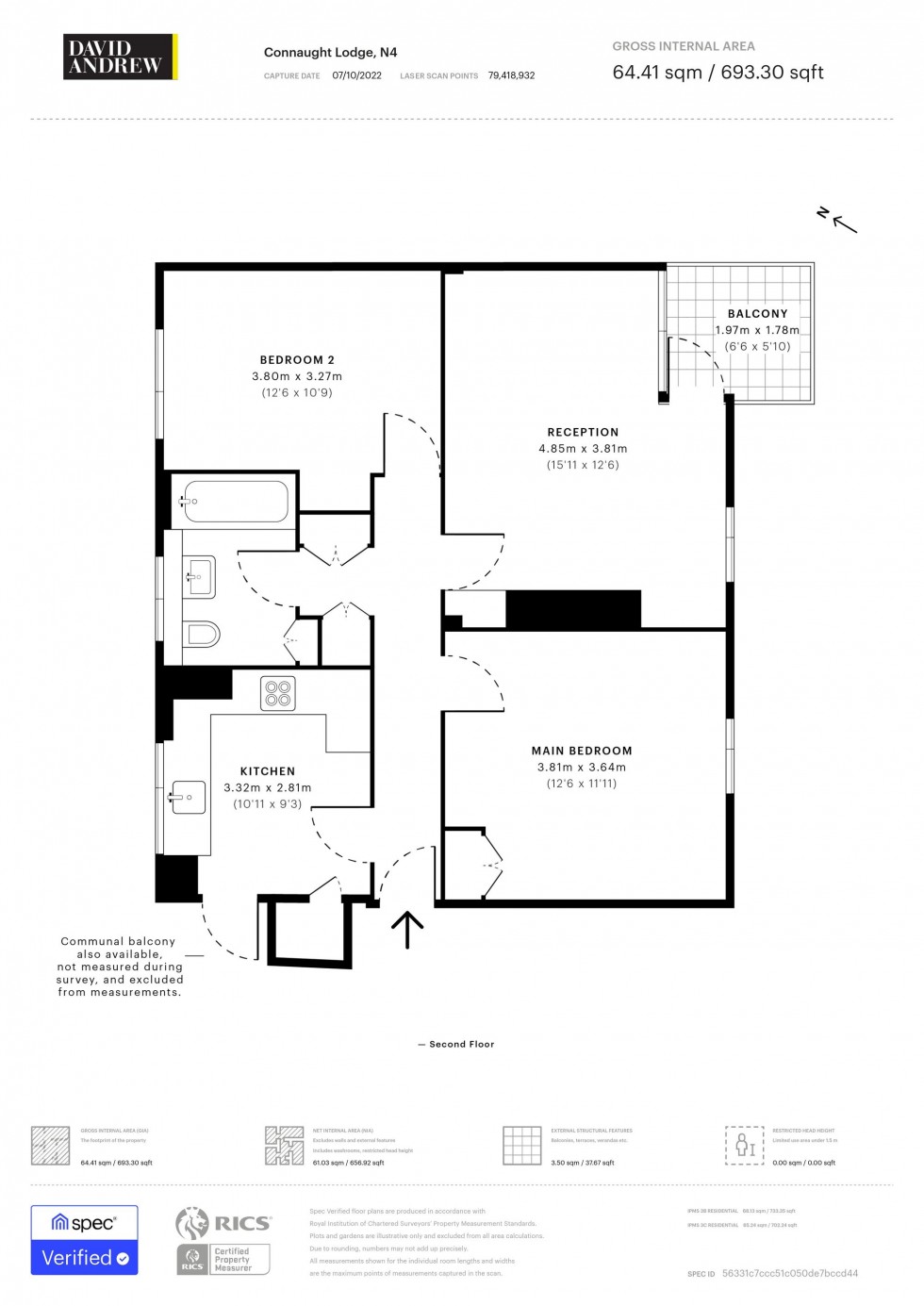 Floorplan for Connaught Road, Connaught Lodge Connaught Road, N4