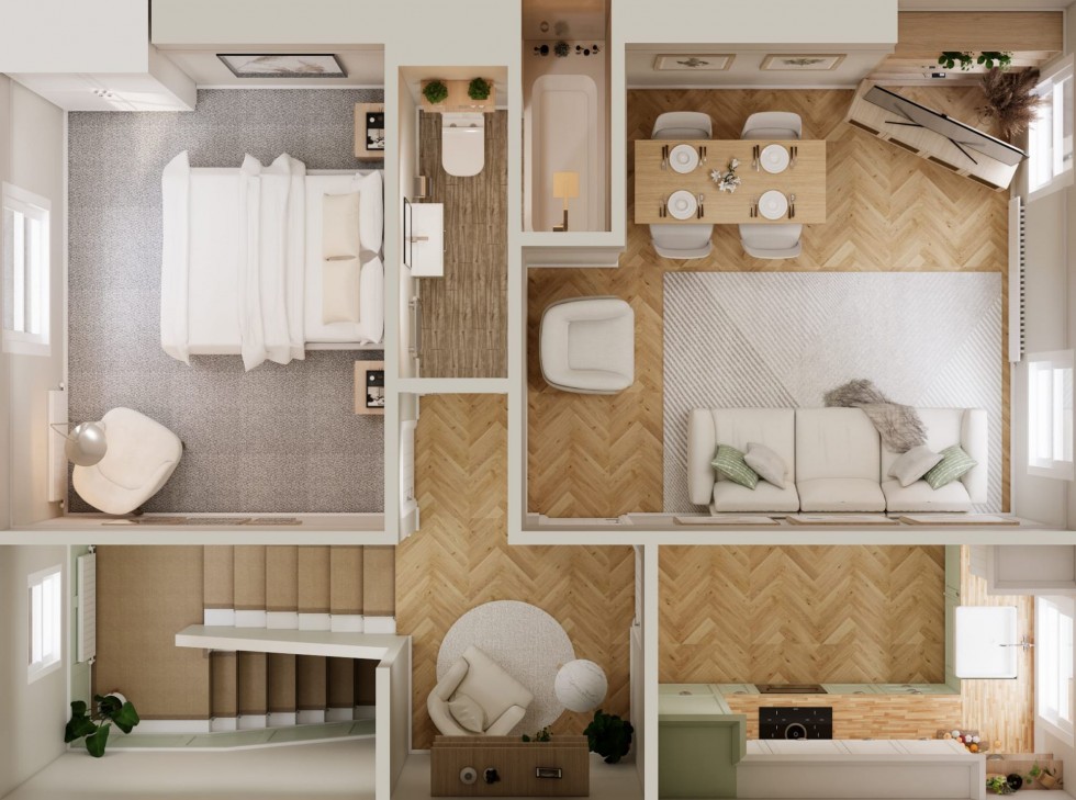 Floorplan for London, N4