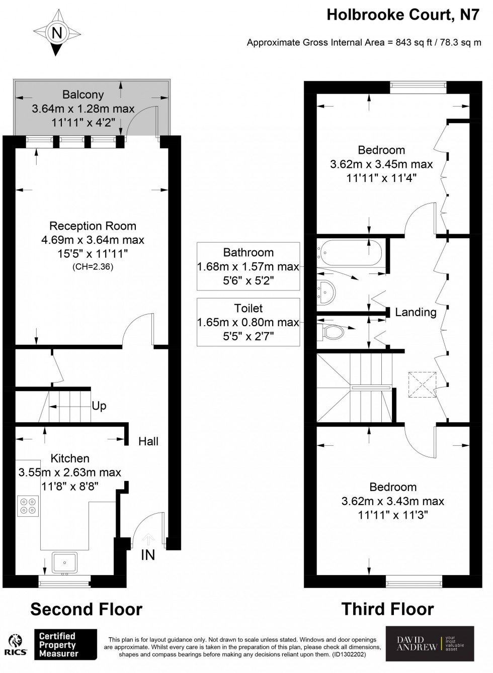 Floorplan for Parkhurst Road, Holbrooke Court Parkhurst Road, N7