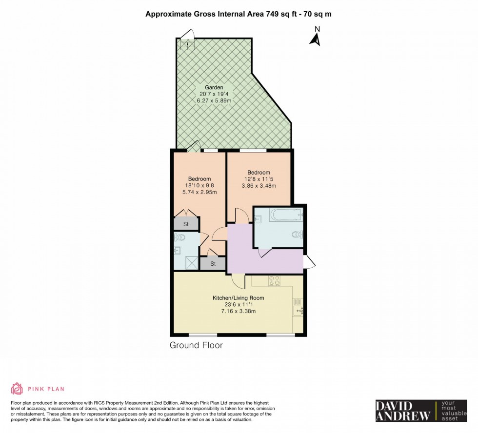 Floorplan for Pooles Park, Hollyfield Pooles Park, N4